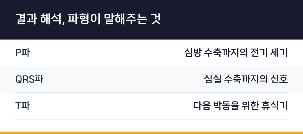 결과 해석, 파형이 말해주는 것